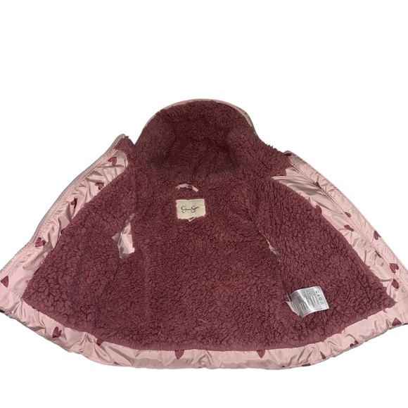 Jessica Simpson Pink Fleece Jacket - Picture 4 of 7